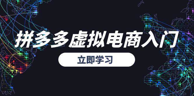 图片[1]-拼多多虚拟电商入门，精准选品方法论，无货源模式起盘技巧-晓月资源网