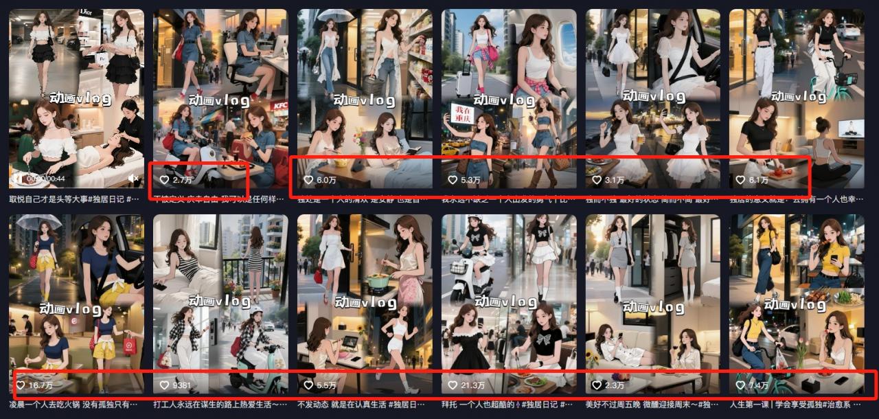 图片[3]-利用AI制作独居美女vlog短视频，零门槛轻松做爆款，22条作品涨粉33万-晓月资源网