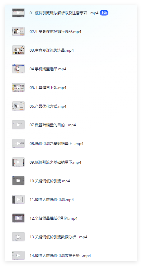图片[2]-淘宝低价引流与运营全攻略，低成本获取精准流量-晓月资源网
