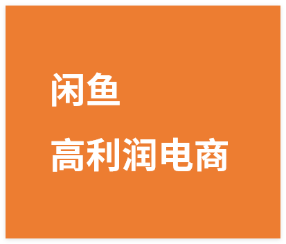 闲鱼高利润电商,当天上架当天出单,一单利润300-晓月资源网